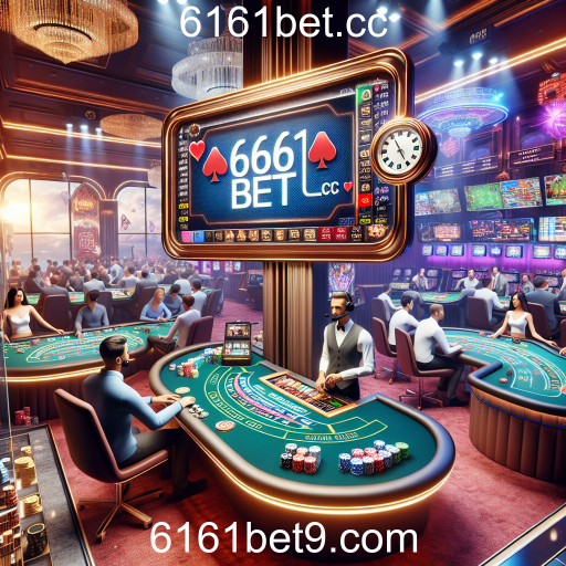 Experiência de Jogo Imersiva com Jogos Ao Vivo em 6161bet.cc